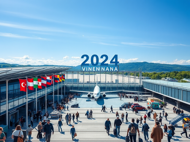Vienna Airport breaks records: 2024 passenger growth and 2025 plans