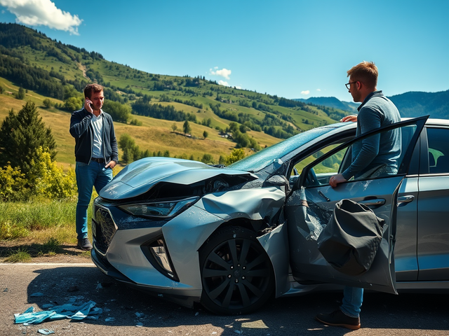 Hybrid car accident in Altenfelden: incident details