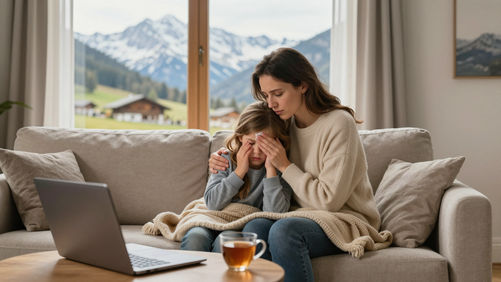 Bezahlter Urlaub zur Pflege eines kranken Kindes in Österreich