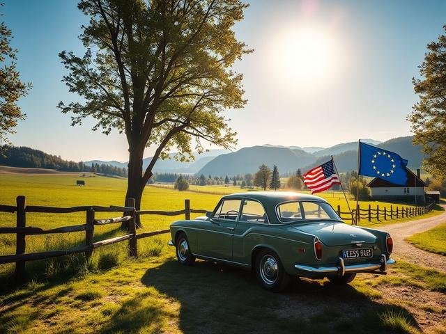 ЕС против США: Автомобильные пошлины и что это значит